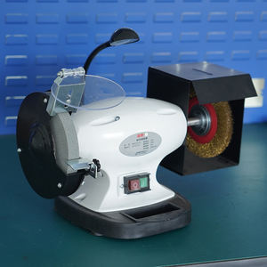 Amoladora eléctrica doméstica pequeña <span class=keywords><strong>de</strong></span> <span class=keywords><strong>Banco</strong></span> <span class=keywords><strong>de</strong></span> 6 '<span class=keywords><strong>con</strong></span> doble rueda <span class=keywords><strong>de</strong></span> arena, afilador <span class=keywords><strong>de</strong></span> cuchillos, cepillo <span class=keywords><strong>de</strong></span> madera/alambre, máquina pulidora <span class=keywords><strong>de</strong></span> Metal - Product Image 3