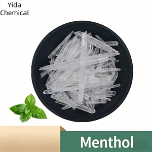 Cristais de L-Mentol Branco de Alta Pureza 99,5% Grau Alimentício YIDA CAS 2216-51-5 EINECS 218-690-9 MF C10 H20 O para Produtos Químicos de Cuidado Oral - Product Image 1