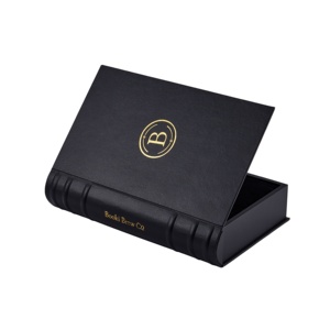 Custom Hard Book Shaped Cover Packaging Cardboard Sunglasses Box