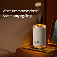 Nouvel Arrivage Diffuseur d'Arômes à Flamme Simulée, Alimentation USB, Fonctionnement Silencieux, Aide au Sommeil, Pour la Maison et le Bureau