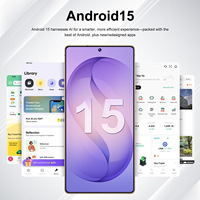 Ponsel 2026 S26 Ultra 7.3" Layar OLED 120Hz Tanpa Kunci Dual SIM 5G 24GB+2TB 108MP Deca Core 100W Versi Global