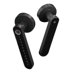 Serrure de porte intelligente Tuya BLE à empreinte digitale, sans clé, à bouton rotatif numérique pour chambre à coucher - Product Image 1