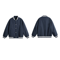 Blousons Bomber Homme Oversize Noir et Blanc à Prix Avantageux, Blousons de Baseball Personnalisés en Satin pour Hommes Forts