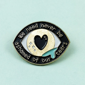 เข็มกลัด<span class=keywords><strong>คำคม</strong></span>ภาษาอังกฤษตลกขบขัน รูปหัว<span class=keywords><strong>ใจ</strong></span>หยดน้ำ การ์ตูน โลหะผสม สำหรับเสื้อผ้า กระเป๋าเป้สะพายหลัง ขายส่ง - Product Image 3