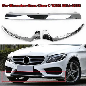 สตาร์นาฟ ชุดแต่งกันชนหน้าส่วนล่าง สำหรับรถยนต์รุ่น C W205 ปี 2014-2018  ชิ้นส่วนตกแต่งโครเมียม ชุดแต่งตัวถังรถยนต์ - Product Image 2