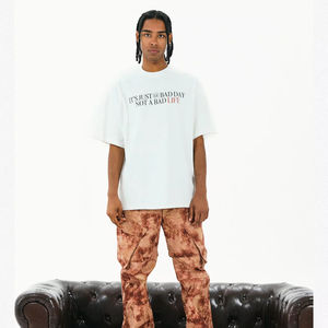 T-shirts unisexes en coton 100% de haute qualité, à personnaliser avec votre propre marque, impression sérigraphique, logo personnalisé, séchage rapide, respirant - Product Image 1