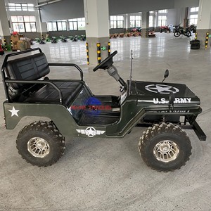 Mini Jeep / Mini Willys Jeep Híbrido con Color Personalizado, Chasis de Acero Q235B, Vehículo de Venta Ambulante para Exteriores en Venta - Product Image 3