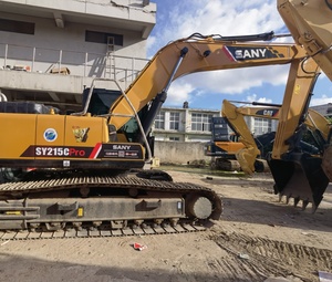 Excavatrice Sany 215C d'occasion de bonne qualité en provenance de Chine Machinerie d'occasion sur chenilles d'origine Sany SY215C à vendre - Product Image 5