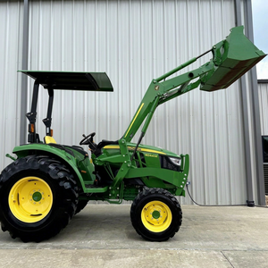 Tractor Compacto John Deere 3038E de 70HP con Tracción en las 4 Ruedas, Transmisión por Engranajes, Cargador Frontal Multifuncional para Granja - Product Image 1