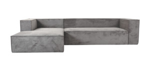 Divano Componibile a L <span class=keywords><strong>Contemporaneo</strong></span> Nisco, Set di Mobili Moderni Bianchi per Soggiorno, Appartamento, Scuola, Laboratorio, Centro Commerciale - Product Image 2