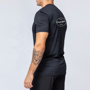 Vente en gros en vrac T-shirts d'été en coton à manches courtes pour hommes Nouvelle chemise personnalisée de couleur unie à bas <span class=keywords><strong>prix</strong></span> - Product Image 2