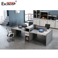 Ekintop – meuble de bureau en bois Mdf, cloison personnalisée, style moderne