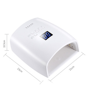 Built-in Battery Rechargeable Nail UV Lamp 66W Wireless Gel Polish <strong>Dryer</strong> S10 <strong>Pedicure</strong> Manicure Light Cordless LED Nail Lamp - Product Image 6
