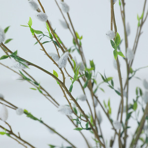 Artificial Silver <b>Willow</b> <b>Branches</b> 30cm-100cm High Simulation Wedding Decor Home Decoration - Product Image 4