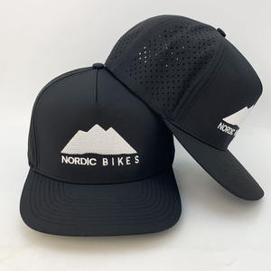 หมวกเบสบอลปักลายธุรกิจคุณภาพสูง กันน้ำ สำหรับวิ่ง หมวกแก๊ปแบบ <span class=keywords><strong>Snapback</strong></span> 5 แผง สำหรับผู้ชาย หมวกกอล์ฟ - Product Image 3