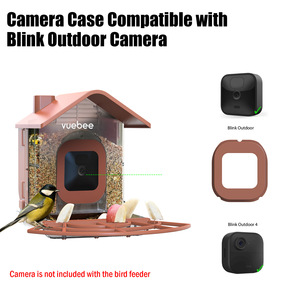 Smart Bird Feeder Camera Case | Past Blink Outdoor & Outdoor 4 | Wildlife Bird Watching Met 1.6lb Feed Tray - Product Image 3