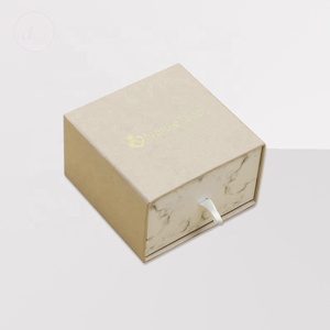 Custom Printing Hard Rigid Cardboard Luxury Sliding Box With Ribbon Rope Gift Sleeve Drawer Box Packaging
