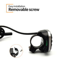 <span class=keywords><strong>TongSheng</strong></span> DZ2 moteur d'entraînement moyen VLCD6 écran LCD avec prise de connecteur étanche mâle 6Pin pour Kit de vélo électrique - Product Image 5