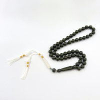 Großhandel Muslimische Gebetskette 10mm 51 Stück Tasbih Islamische Eid Al Fitr Perlenarmbänder Schwimmbad Misbaha Rosenkranz