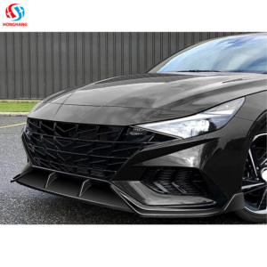 Chaoshenghang 도매 가격 2021-2023 현대 Elantra 자동차 바디 킷 새로운 앞 범퍼 립 리어 립 - Product Image 5