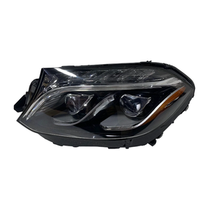 Phares LED pour Mercedes GLS W166 2015 2016 <span class=keywords><strong>2017</strong></span> 2018 2019, vision américaine, cercle blanc, GLS350 GLS450 GLS550 A1668202700 1668202800 - Product Image 6