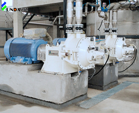Raffineur à double disque Yunda SS304, diamètre de disque 20-24 pouces, pour pâte à papier avec plaque rotor-stator, 380V 2500 L/min pour machine de raffinage