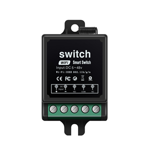 Công tắc thông minh Tuya DC 12V Wi-Fi 10A Mini Relay Hệ thống nhà thông minh IP53 2 chiều Hỗ trợ Alexa/Google Home để điều khiển chiếu sáng - Product Image 1