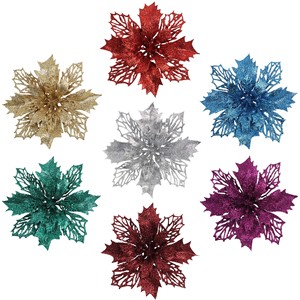 ดอกไม้ประดิษฐ์สีทองสำหรับตกแต่งบ้าน งานแต่งงาน และของตกแต่งโต๊ะ - Product Image 3