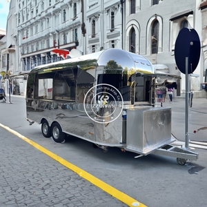 Camión de Comida Rápida Móvil 2025, Carrito de Comida Callejera Europeo, Carro de Comida Rápida Pequeño, Horno de Pizza, Remolque de Comida con Helados, Camión de Café - Product Image 1