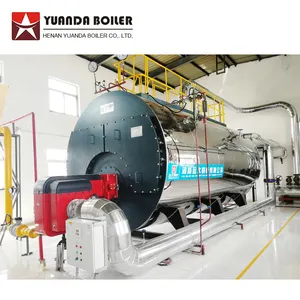 400hp 6000kg/hr Heavy Diesel Oil LNG Gas Steam Boiler