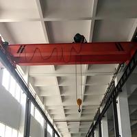 Pont roulant à double poutre 45T à faible hauteur de levage, entraînement 3-en-1 VFD, positionnement précis pour usine d'assemblage d'équipements lourds