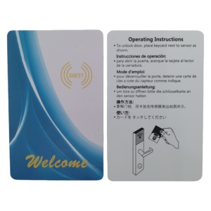 Tarjetas de Acceso Inteligentes para Hotel con Logotipo Personalizado, Resistentes al Agua, de PVC, con Tecnología RFID de 13.56MHz, Frecuencia Clásica 1K, 14443A, Resistentes a la Intemperie - Product Image 3