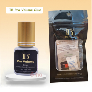 Colle à cils professionnelle I-beauty IB <span class=keywords><strong>Pro</strong></span> Volume 5ml séchage rapide en 1 seconde, marque privée, adhésif coréen noir sans latex pour cils - Product Image 5