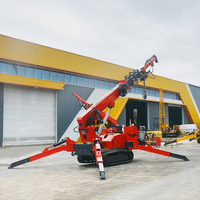 Hidrolik Mobil 5 Ton Teleskopik Küçük Vinç Fiyatı Mini Örümcek Vinç