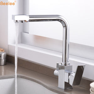Beelee फिल्टर रसोई नल ठंडा और गर्म मिक्सर नल, पीने के पानी फिल्टर तीन तरह रसोई सिंक नल - Product Image 2