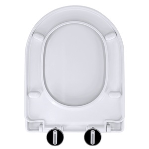 Sedile <span class=keywords><strong>WC</strong></span> in plastica a forma di U di alta qualità, a bassa velocità di rotazione, XJ-928, accessori per il bagno, coperchio per <span class=keywords><strong>WC</strong></span> - Product Image 2