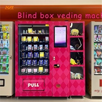 Máquina Expendedora Inteligente de Cajas Misteriosas XY: Dispensador de Juguetes con Iluminación LED y Pantalla Táctil de 21.5 Pulgadas, Estación Personalizable de Cajas Sorpresa