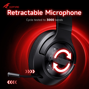 Picun C80 Trên Tai Có Thể Thu Vào Microphone 3.5Mm Tai Nghe Có Dây PC Chơi Game Tai Nghe - Product Image 3