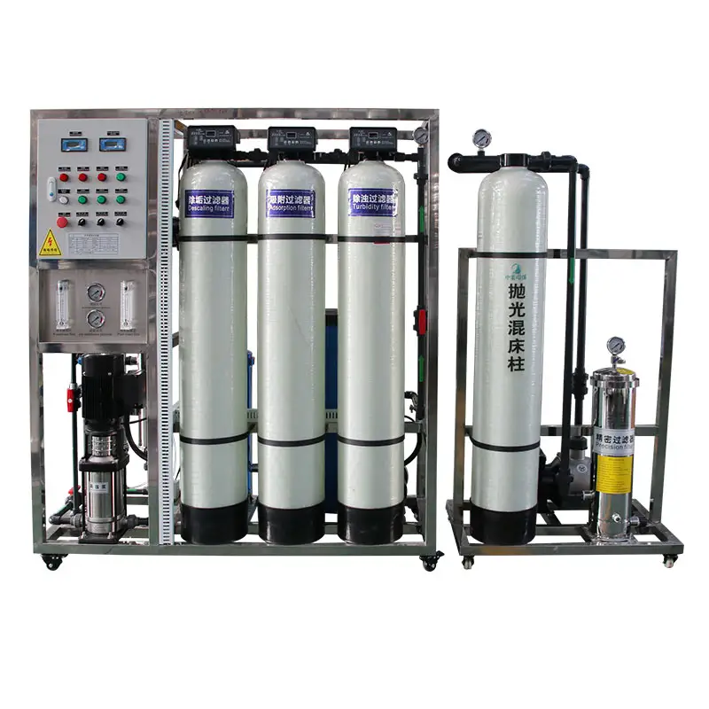 Industrial RO Plant Water Purifier Machine production in beverage and food factories RO Treatment Plant