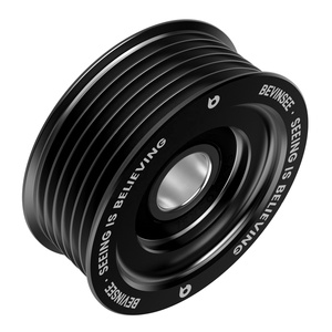 Bevinsee ròng rọc căng có rãnh ròng rọc bộ căng động cơ <span class=keywords><strong>LS</strong></span> nhôm 6 trục thay thế <span class=keywords><strong>LS1</strong></span> LS2 LS3 <span class=keywords><strong>LS6</strong></span> 5,3l 6,0l 4,8L - Product Image 5