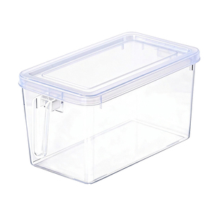 Conteneur de stockage alimentaire Ele-Gate 6,1 L sans BPA, organisateur de réfrigérateur pour fruits, légumes, utilisation en cuisine - Product Image 2