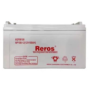 Reros Valve Regulated Lead Acid <b>Battery</b> 12V 100Ah <b>UPS</b> Power Backup - Product Image 3