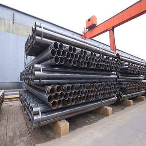 Черная стальная труба цена за метр Astm a53 график 40 углеродистая сталь Ms Erw Трубы 4-дюймовые сварные стальные трубы - Product Image 2