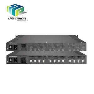 Dibsys 8/12 Channels HD (SDI) to IP H.265 H.264 DVB Encoder for digital tv broadcast & studio equipment