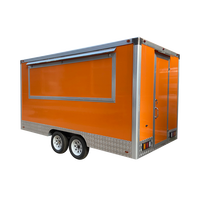 Camion de nourriture Snack Food Chariot de boisson Café Bar Remorque alimentaire