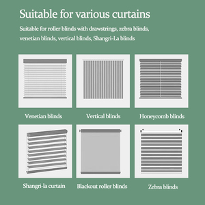 Sixwgh nhà hiện đại thông minh cơ giới Rèm điều khiển tuya wifi-rf điện tự động mở USB cán màn trập rèm cửa nhựa - Product Image 4