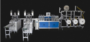 Totalmente automática no tejida cara máscara de línea de producción de 1 + 1 + <span class=keywords><strong>2</strong></span> - Product Image 4