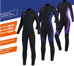 Dive Sail Wet Suits 3mm Néoprène <span class=keywords><strong>Combinaison</strong></span> une pièce avec manches longues pour le surf Lance Pêche Natation-<span class=keywords><strong>Combinaison</strong></span> humide pour hommes femmes - Product Image 2