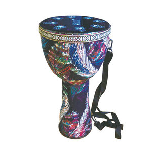 Tambours africains traditionnels pour bébés en plastique ABS avec peaux de tambour en plastique, taille 25x50cm - Product Image 6