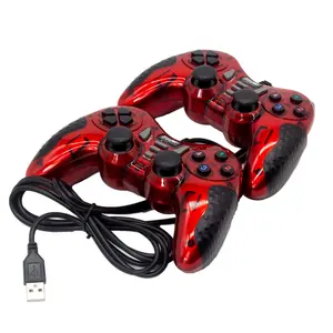 joystick android anschluss kabel Suppliers-Hohe Qualität USB Verdrahtete PC Spiel Controller PC Gamepad Joystick für Windows/Android/ PS3/ TV Box